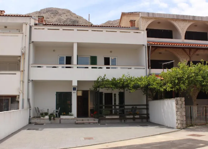 With Parking Space Baska, Krk - 24184 Apartmán *